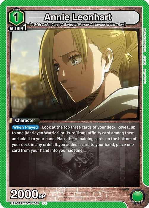 Annie Leonhart (051) - UE10BT: Attack on Titan (UE10BT)