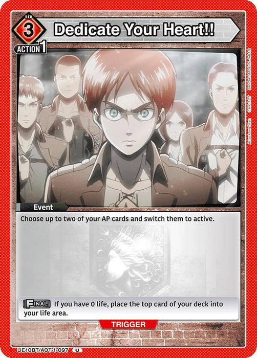 Dedicate Your Heart!! - UE10BT: Attack on Titan (UE10BT)