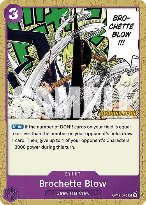 Brochette Blow [Legacy of the Master Release Event Cards]