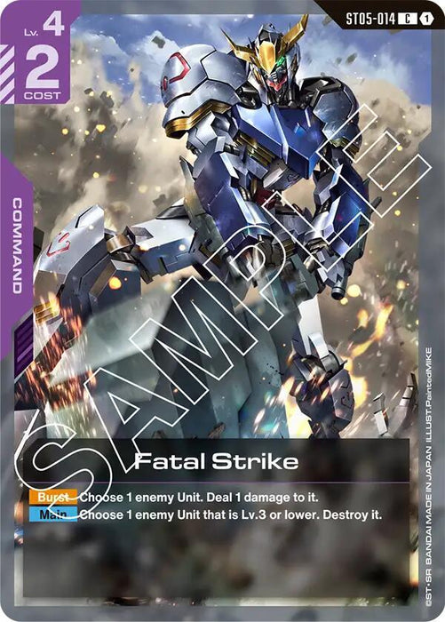 Fatal Strike - Starter Deck 05: Iron Bloom (ST05-014)
