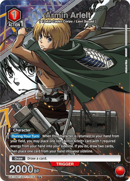 Armin Arlelt (076) (U*) - UE10BT: Attack on Titan (UE10BT)