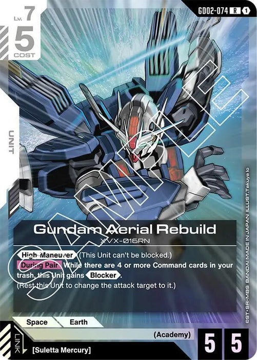 Gundam Aerial Rebuild - Dual Impact (GD02-074)