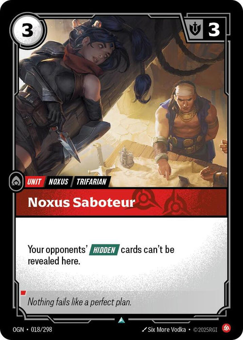 Noxus Saboteur - Origins (OGN) (018/298)