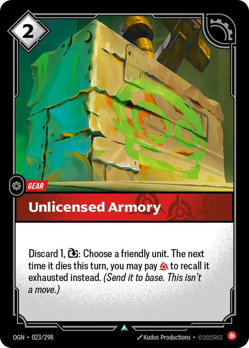 Unlicensed Armory - Origins (OGN) (023/298)