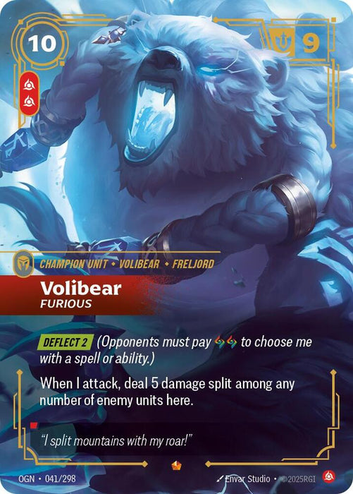 Volibear - Furious - Origins (OGN) (041/298)