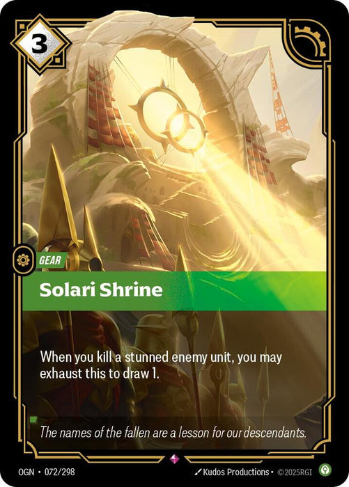 Solari Shrine - Origins (OGN) (072/298)