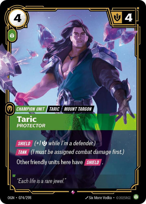 Taric - Protector - Origins (OGN) (074/298)