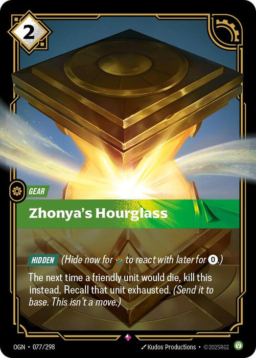 Zhonya's Hourglass - Origins (OGN) (077/298)