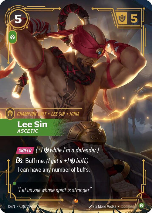 Lee Sin - Ascetic - Origins (OGN) (078/298)