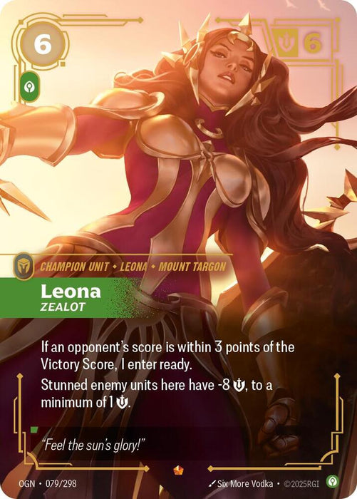 Leona - Zealot - Origins (OGN) (079/298)