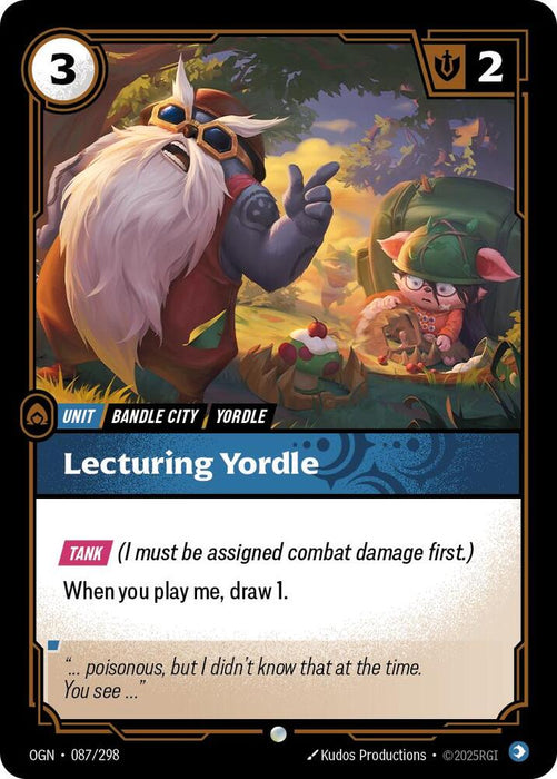 Lecturing Yordle - Origins (OGN) (087/298)