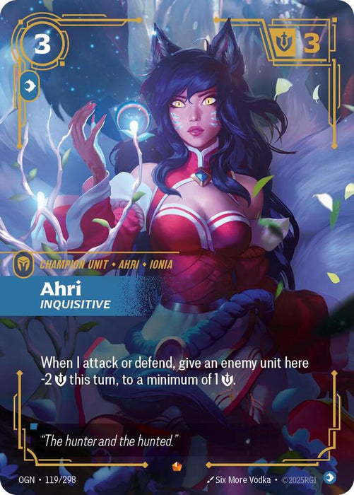 Ahri - Inquisitive - Origins (OGN) (119/298)