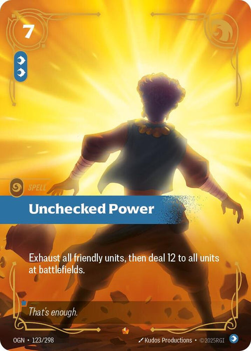 Unchecked Power - Origins (OGN) (123/298)