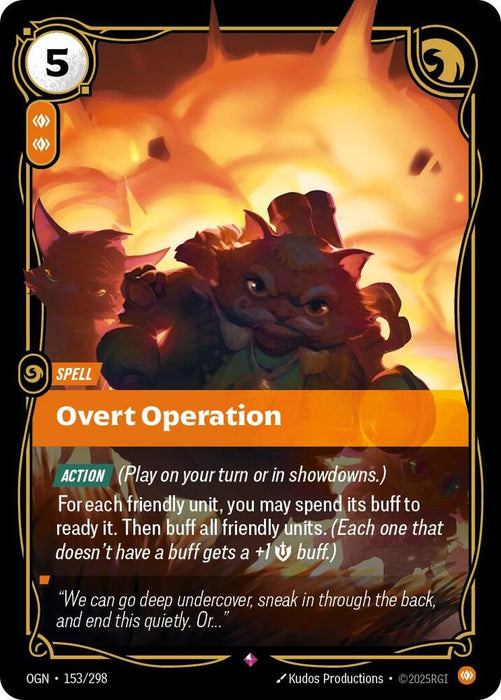 Overt Operation - Origins (OGN) (153/298)