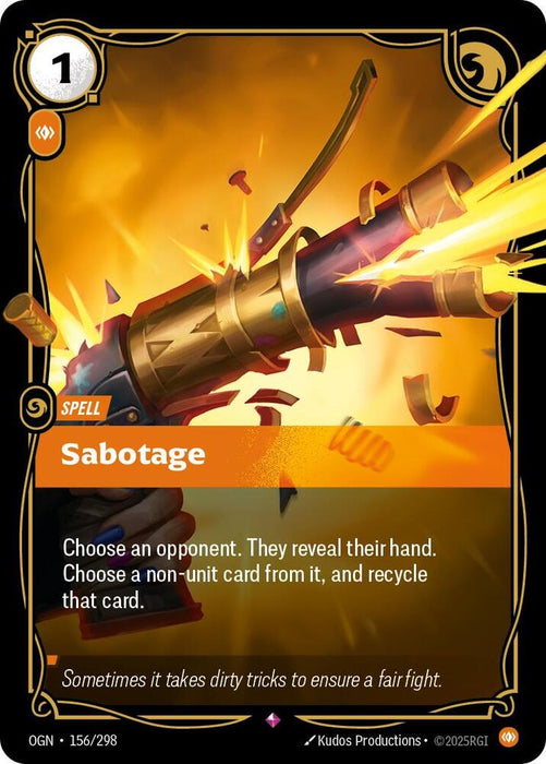 Sabotage - Origins (OGN) (156/298)