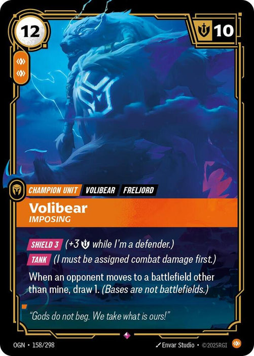 Volibear - Imposing - Origins (OGN) (158/298)