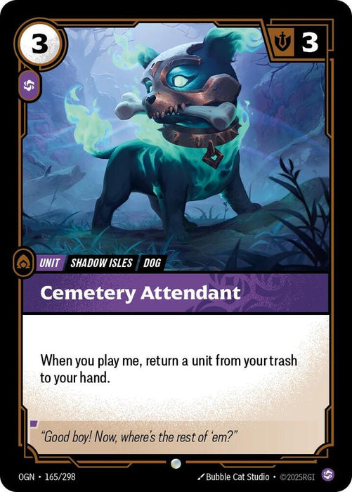 Cemetery Attendant - Origins (OGN) (165/298)