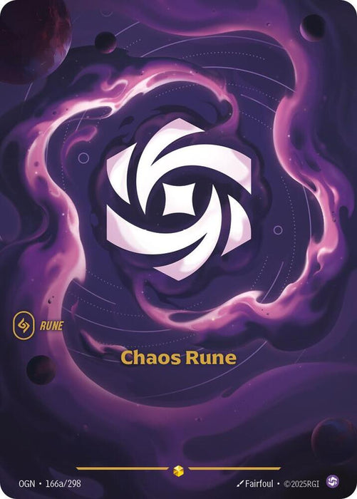 Chaos Rune (Alternate Art) - Origins (OGN) (166a/298)