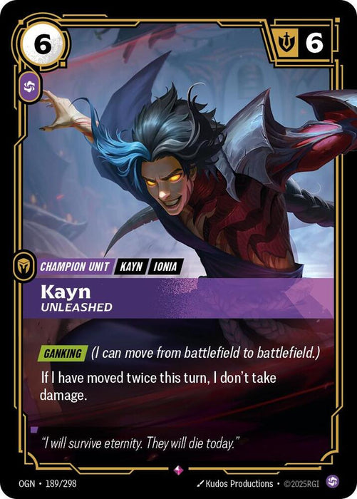 Kayn - Unleashed - Origins (OGN) (189/298)