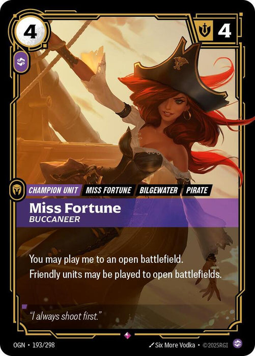 Miss Fortune - Buccaneer - Origins (OGN) (193/298)