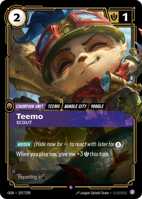 Teemo - Scout - Origins (OGN) (197/298)