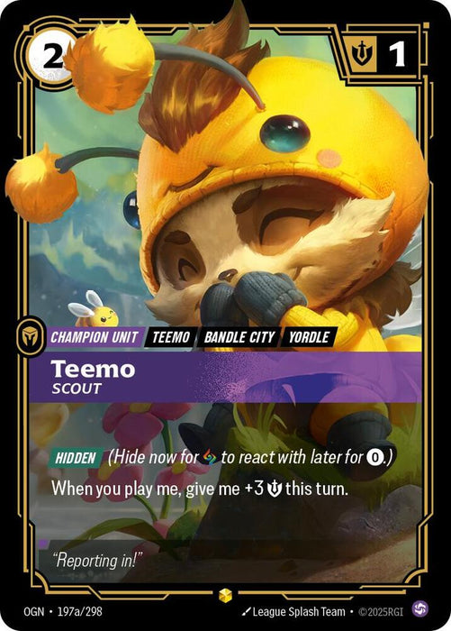 Teemo - Scout (Alternate Art) - Origins (OGN) (197a/298)