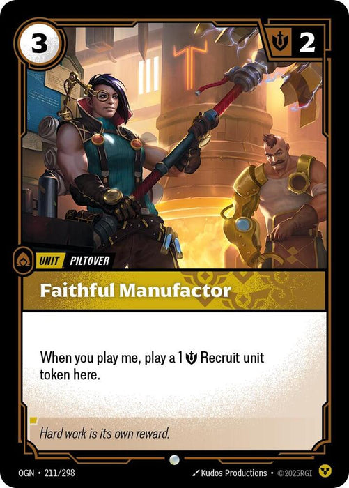 Faithful Manufactor - Origins (OGN) (211/298)
