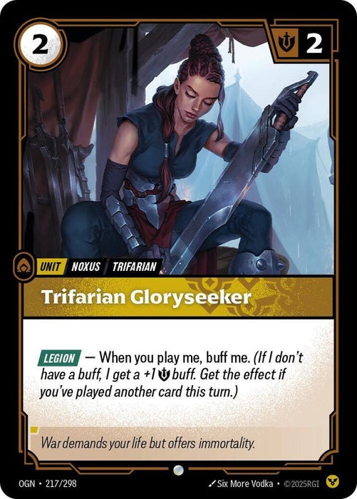 Trifarian Gloryseeker - Origins (OGN) (217/298)