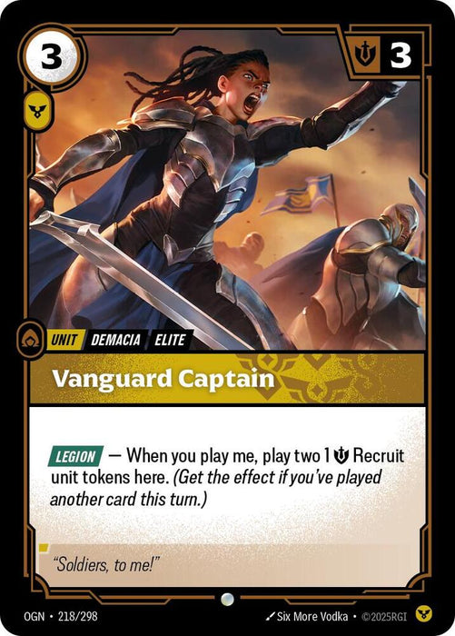 Vanguard Captain - Origins (OGN) (218/298)