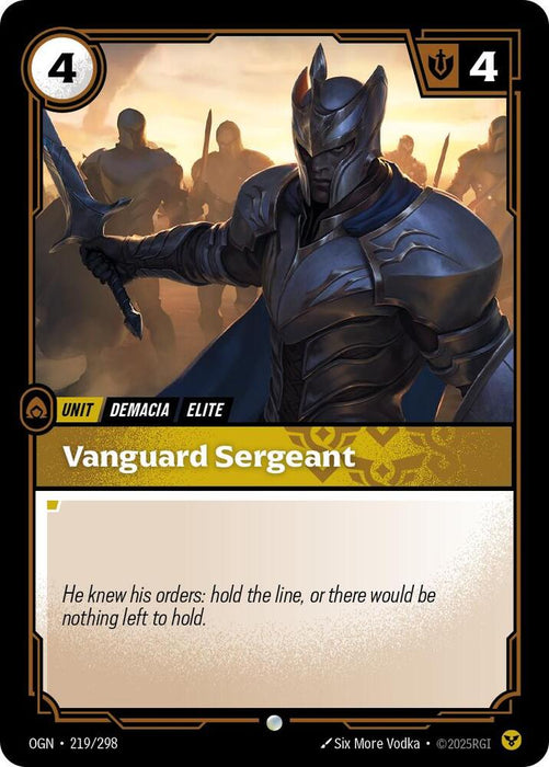 Vanguard Sergeant - Origins (OGN) (219/298)