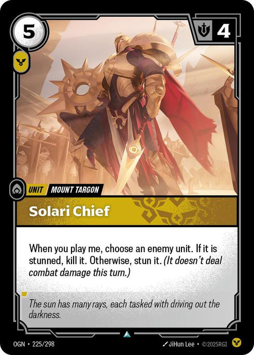 Solari Chief - Origins (OGN) (225/298)