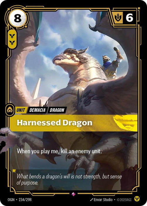 Harnessed Dragon - Origins (OGN) (234/298)