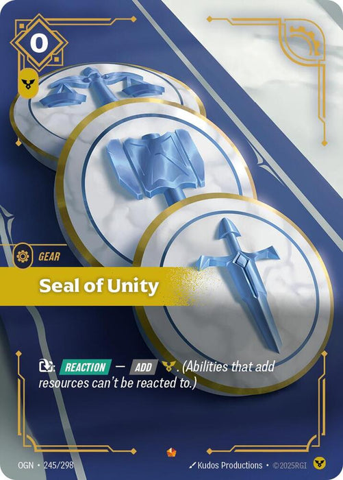 Seal of Unity - Origins (OGN) (245/298)