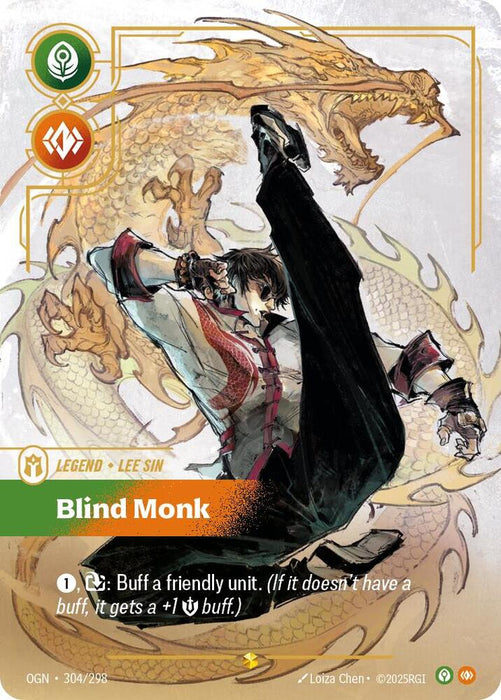 Lee Sin - Blind Monk (Overnumbered) - Origins (OGN) (304/298)