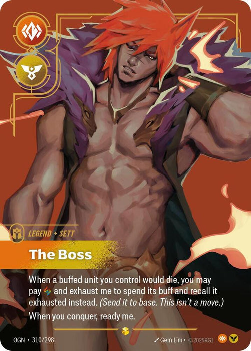 Sett - The Boss (Overnumbered) - Origins (OGN) (310/298)