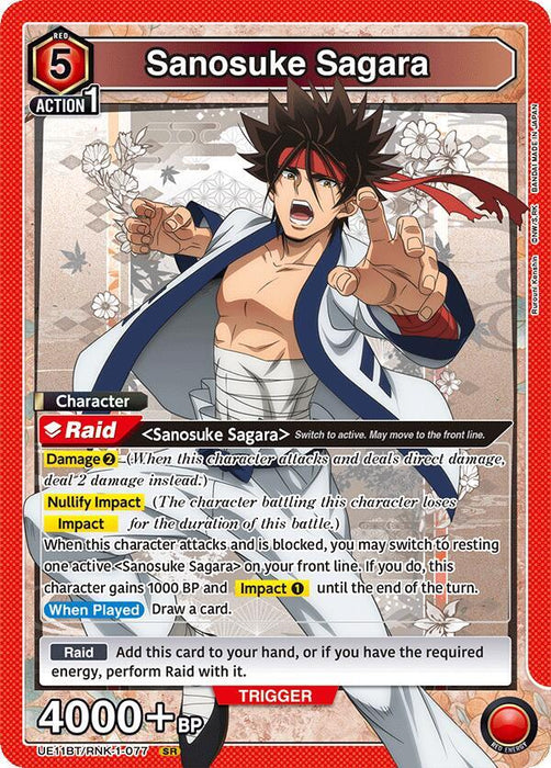 Sanosuke Sagara (077) - UE11BT: Rurouni Kenshin (UE11BT)