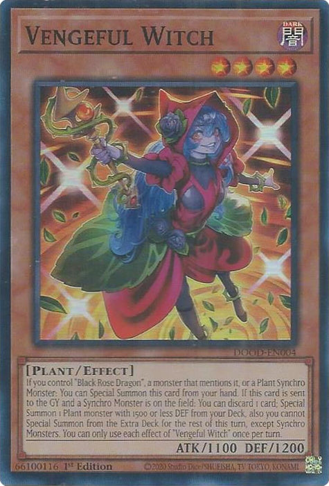 Vengeful Witch [DOOD-EN004] Super Rare