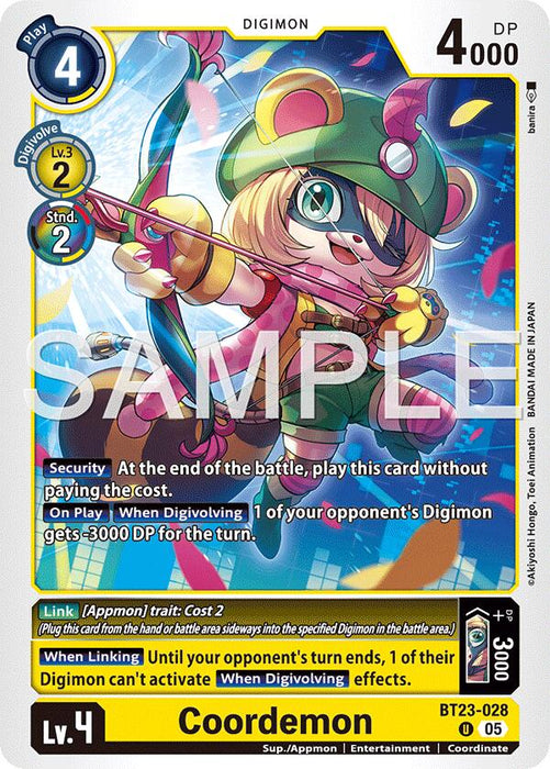 Coordemon [BT23-028] [Hackers' Slumber]