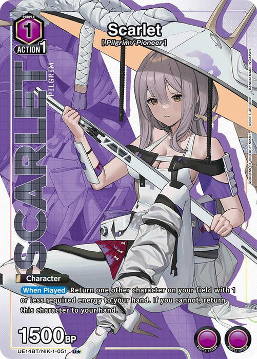 Scarlet (051) (U*) - UE14BT: GODDESS OF VICTORY: NIKKE (UE14BT)