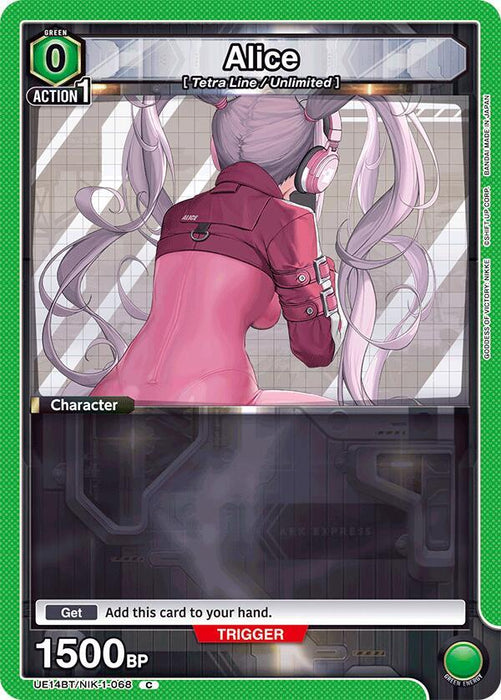 Alice (068) - UE14BT: GODDESS OF VICTORY: NIKKE (UE14BT)
