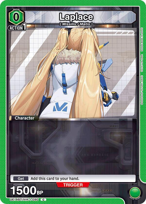 Laplace (090) (Box Topper Foil) - UE14BT: GODDESS OF VICTORY: NIKKE (UE14BT)