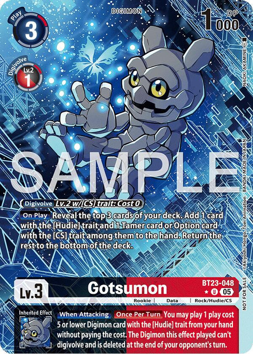 Gotsumon [BT23-048] (Hacker's Slumber Box Promotion Pack) [Hackers' Slumber]
