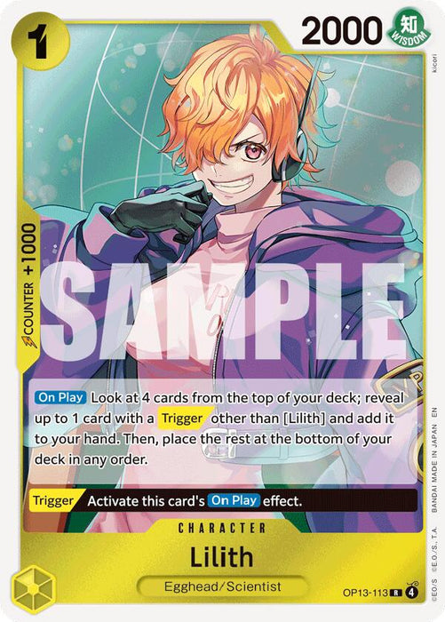 Lilith [Carrying On His Will]