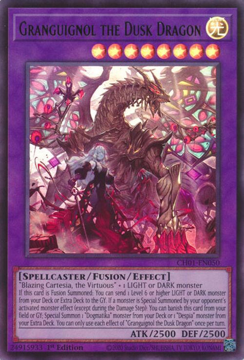 Granguignol the Dusk Dragon [CH01-EN050] Ultra Rare