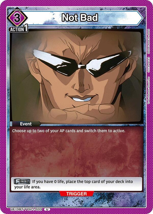 Not Bad (033) - UE13BT: Yu Yu Hakusho: Ghost Files (UE13BT)