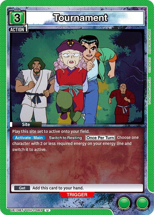 Tournament (063) - UE13BT: Yu Yu Hakusho: Ghost Files (UE13BT)