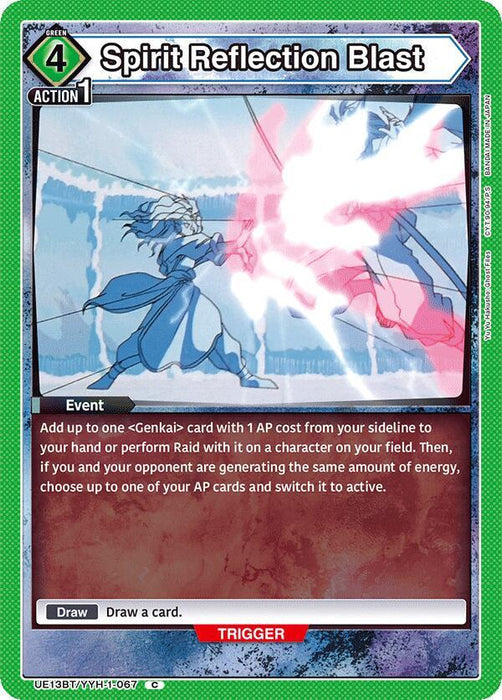 Spirit Reflection Blast (067) - UE13BT: Yu Yu Hakusho: Ghost Files (UE13BT)