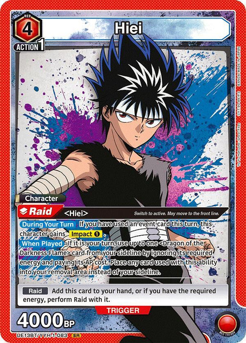 Hiei (083) - UE13BT: Yu Yu Hakusho: Ghost Files (UE13BT)