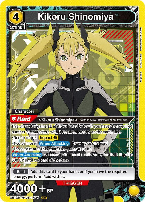 Kikoru Shinomiya (020) - UE12BT: Kaiju No. 8 (UE12BT)