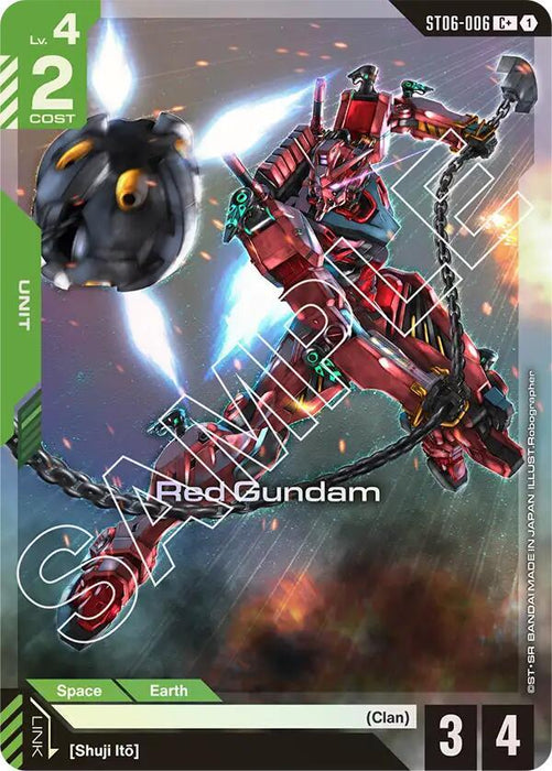 Red Gundam (C+) - Starter Deck 06: Clan Unity (ST06-006)